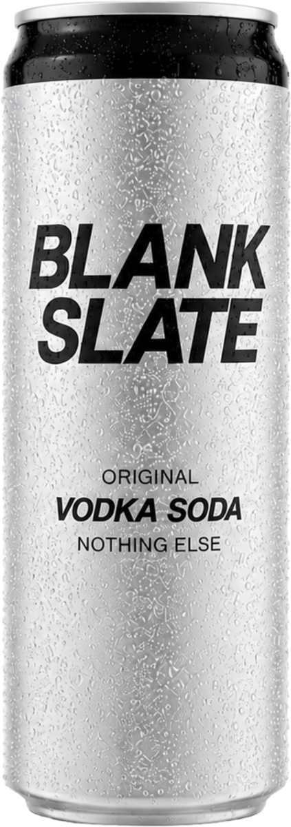 Blank Slate Original Vodka Soda 355 mL can